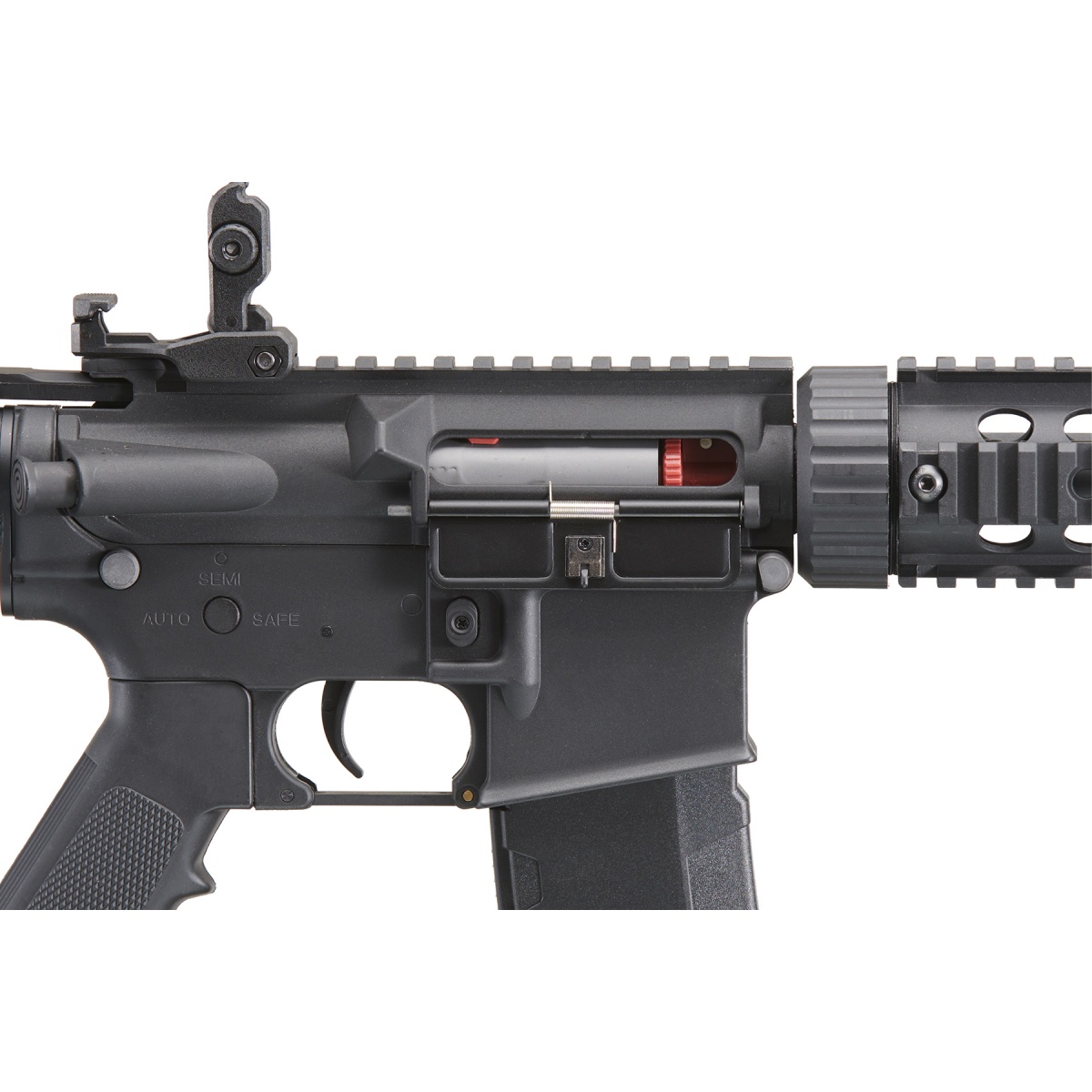 Lancer Tactical Gen M Sd Carbine Airsoft Aeg Rifle Color Black