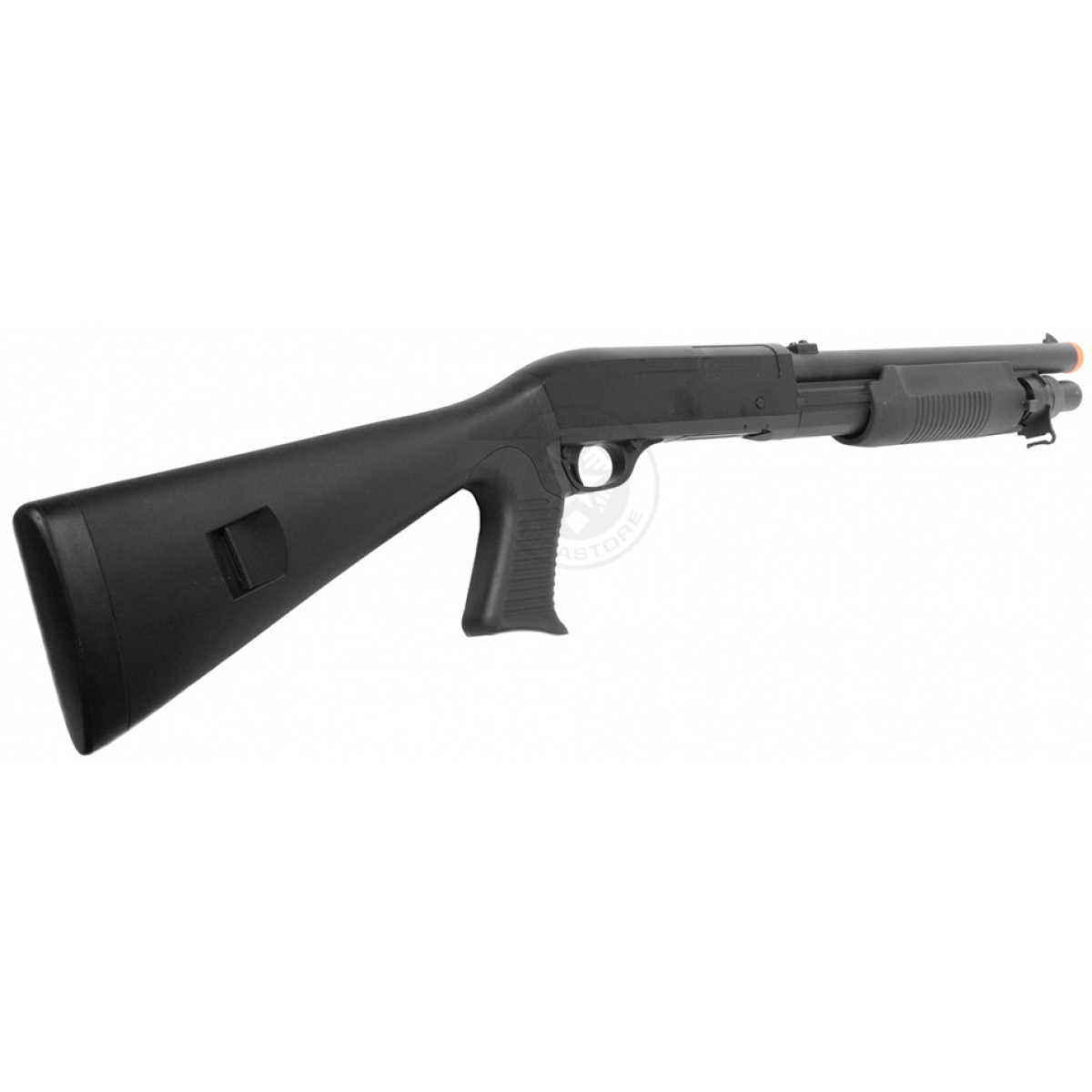 Double Eagle M A Tri Shot Airsoft Spring Shotgun W Full Stock Color