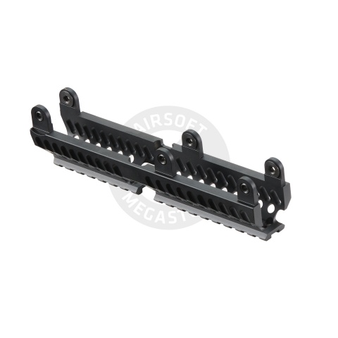 Atlas Custom Works Aluminum Upper 20mm Rail AK Handguard - BLACK