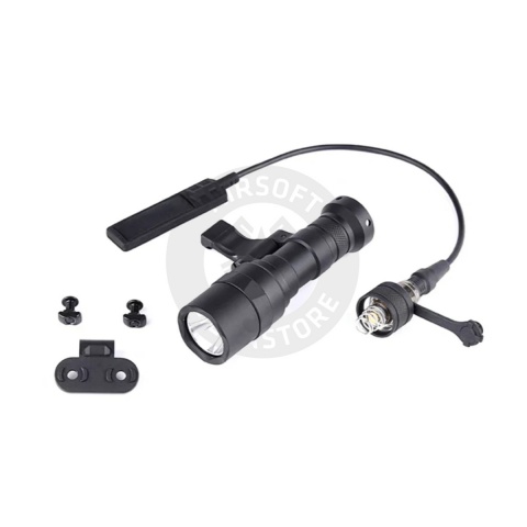 Atlas Custom Works M340C Scout Light PRO Rail Mount LED Flashlight - (Black)