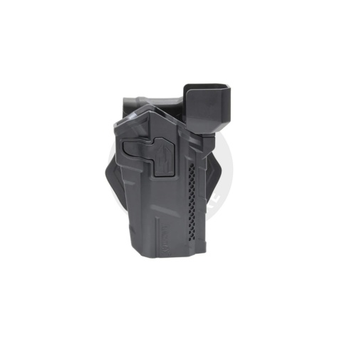 Amomax Red Dot Sight Holster For STI Hi-Capa 2011 GBB Series - (Black)