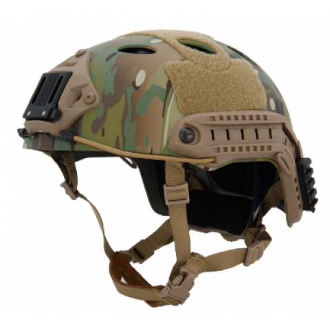 Lancer Tactical Airsoft Helmet ABS Plastic 