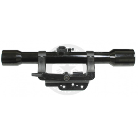 S&T Reproduction ZF39 Complete Scope & Mount Set for Mauser Kar 98k Bolt Action Spring Rifles