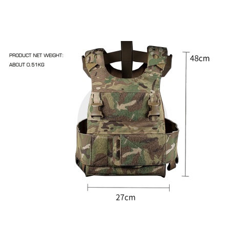 Minimalistic Multi-Mission Plate Carrier Vest