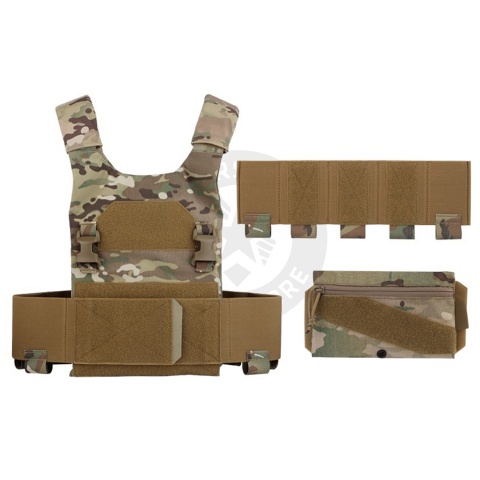 Lightweight Tactical Plate Carrier Set