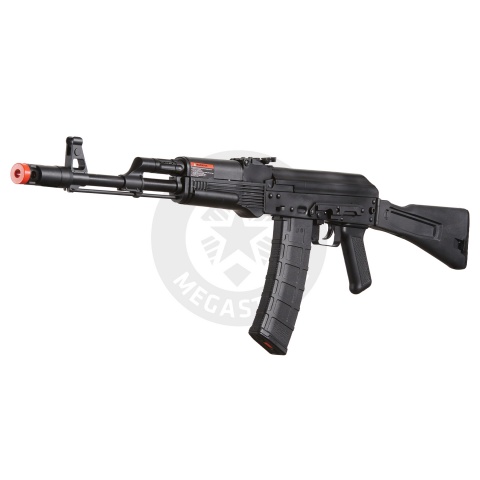 WellFire AK74 Co2 Blowback Airsoft Rifle with Folding Stock (Color: Black)