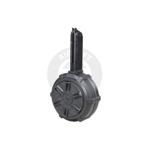 G&G 300rd Green Gas Drum Magazine for SMC 9 - (Black)