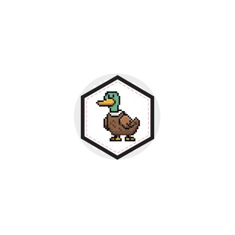 Mallard Duck PVC Patch