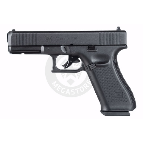 Officially Licensed Gen 5 GLOCK G17 .177 Caliber Blowback Action Pellet Pistol - (Black)