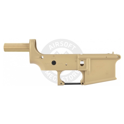 Golden Eagle M-147 Polymer M4 / M16 Airsoft Lower Receiver - (Tan)