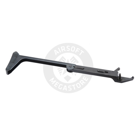 KSC Folding Stock for M93R Series Gas Blowback Pistols - (Black)