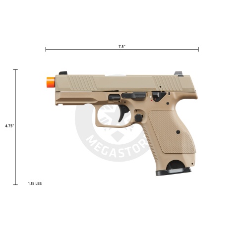 Kizuna Works KW-15K Gas Blowback Airsoft Pistol