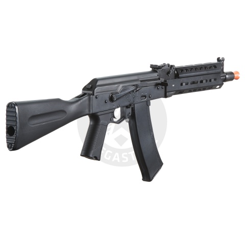 LCT Airsoft AK104 Steel AEG Airsoft Rifle w/ ASTER V2 SE Expert & Fixed Stock - (Black)