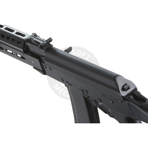 LCT Airsoft AK104 Steel AEG Airsoft Rifle w/ ASTER V2 SE Expert & Fixed Stock - (Black)