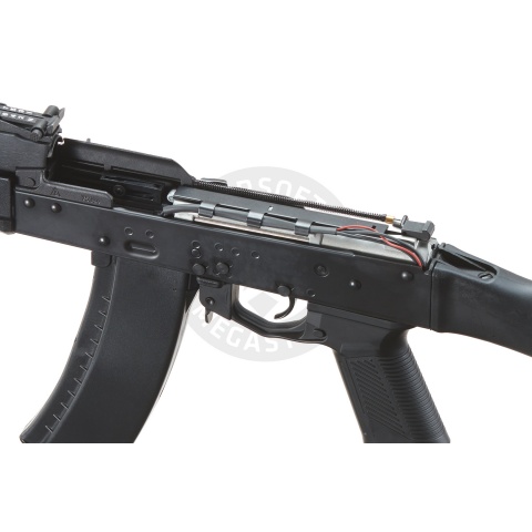 LCT Airsoft AK104 Steel AEG Airsoft Rifle w/ ASTER V2 SE Expert & Fixed Stock - (Black)