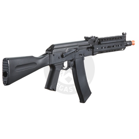 LCT LCKM Steel Airsoft AEG Rifle w/ ASTER V2 SE Expert & Full Stock - (Black)