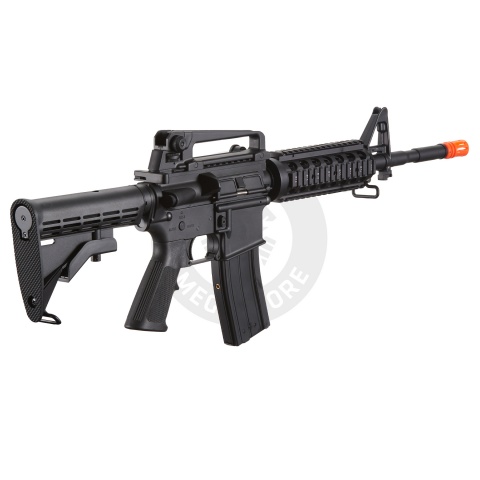 Lancer Tactical Airsoft M4A1 RIS Gas Rifle Blowback - (Black)