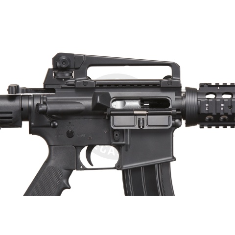 Lancer Tactical Airsoft M4A1 RIS Gas Rifle Blowback - (Black)