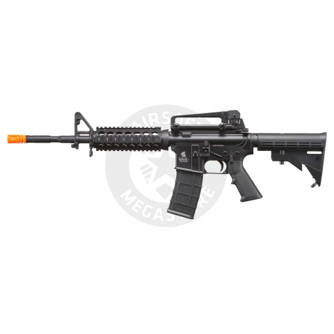 Lancer Tactical Airsoft M4A1 RIS Gas Rifle Blowback - (Black)