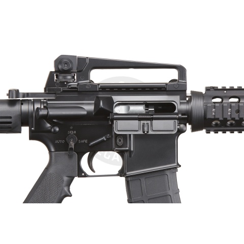 Lancer Tactical Airsoft M4A1 RIS Gas Rifle Blowback - (Black)