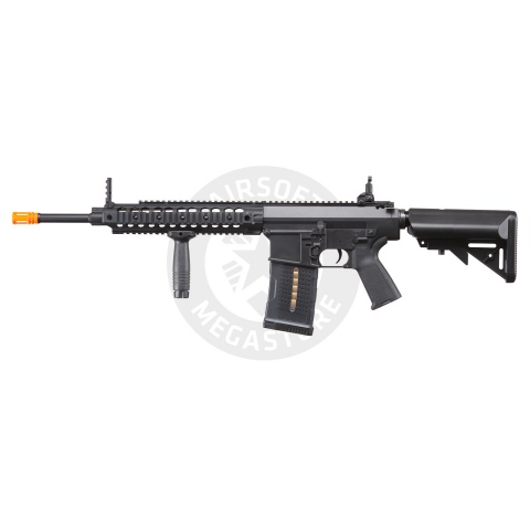 Lancer Tactical Battleaxe AEG Airsoft Rifle w/ SOPMOD Stock & Quad Picatinny Handguard - (Black)