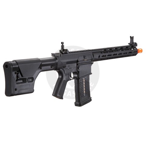 Lancer Tactical Battleaxe AEG Airsoft Rifle w/ PRS Precision Stock & MLOK Handguard - (Black)