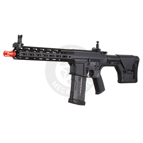 Lancer Tactical Battleaxe AEG Airsoft Rifle w/ PRS Precision Stock & MLOK Handguard - (Black)