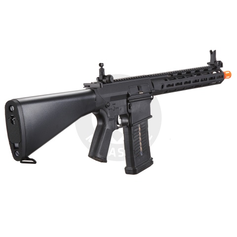 Lancer Tactical Battleaxe AEG Airsoft Rifle w/ Fixed Stock & MLOK Handguard - (Black)