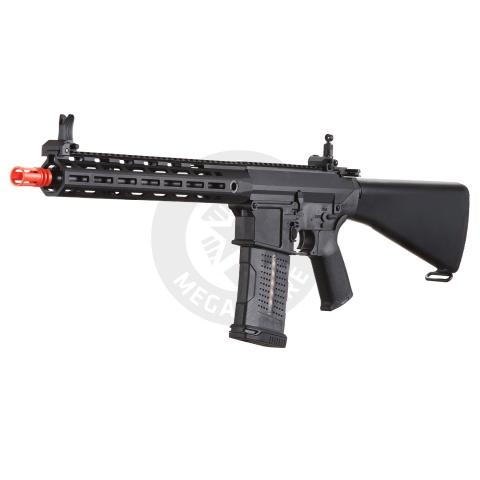 Lancer Tactical Battleaxe AEG Airsoft Rifle w/ Fixed Stock & MLOK Handguard - (Black)