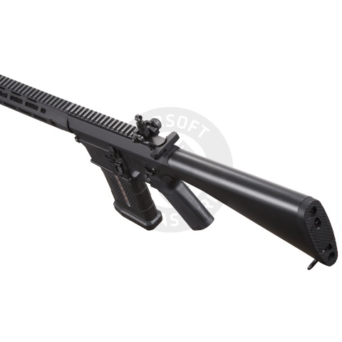 Lancer Tactical Battleaxe AEG Airsoft Rifle w/ Fixed Stock & MLOK Handguard - (Black)