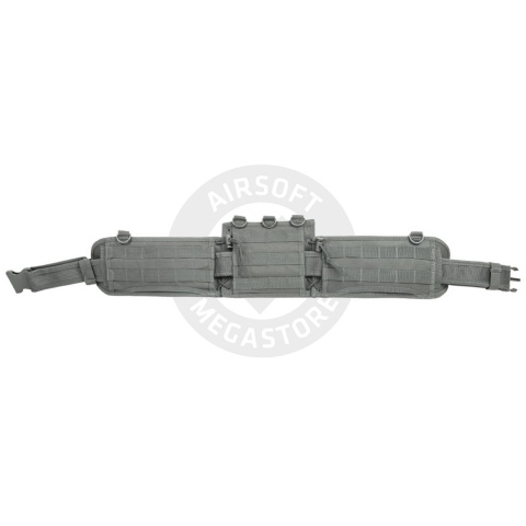 NcStar Low-Profile MOLLE Battle Belt w/ QD Combat Belt - (Urban Gray)