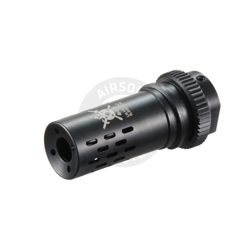 PTS Syndicate Airsoft Battlecomp 51.0 Flash Hider - 14mm CCW - BLACK