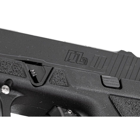 PTS Syndicate ZEV OZ9 Standard Version GBB Pistol Airsoft - (Black)