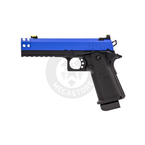 Raven Hi-Capa HEX-Comp Dual Tone Pistol - (Black/Blue)