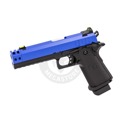 Raven Hi-Capa HEX-Comp Dual Tone Pistol - (Black/Blue)