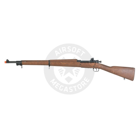 S&T M1903A3 Bolt Action Spring Powered Airsoft Rifle - (Wood)