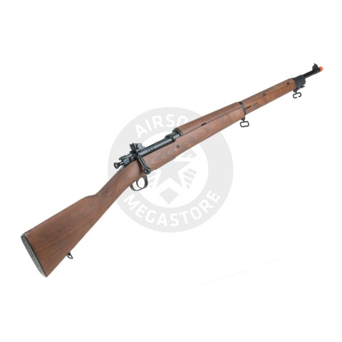 S&T M1903A3 Bolt Action Spring Powered Airsoft Rifle - (Wood)