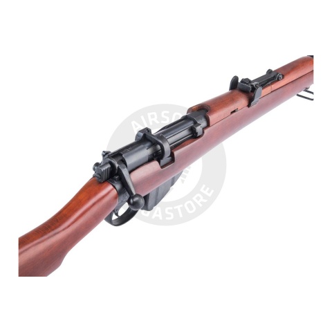 S&T Lee Enfield No. 1 Mk III Spring Powered Bolt Action Rifle w/ Real Wood Stock