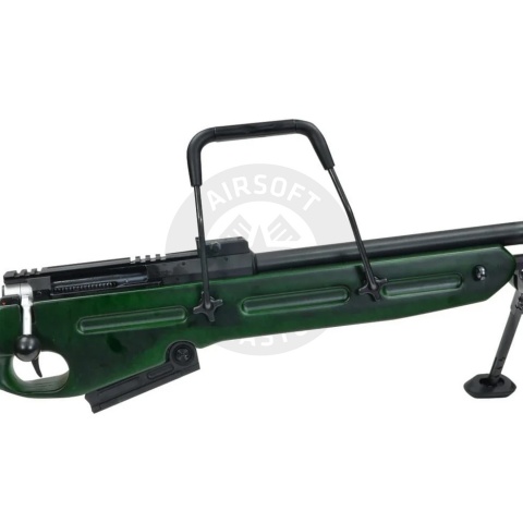 S&T SV-98 Spring Power Airsoft Rifle - (Real Wood/Green)