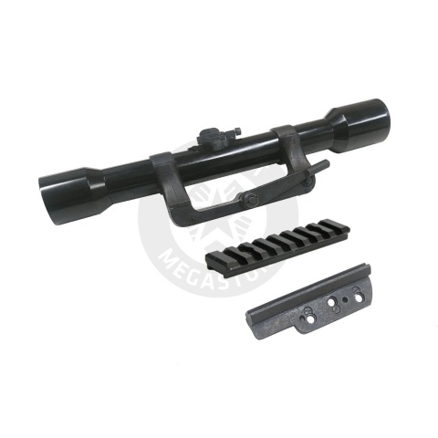 S&T ZF39 Type Scope & Side Mount Set For Kar98k - (Black)