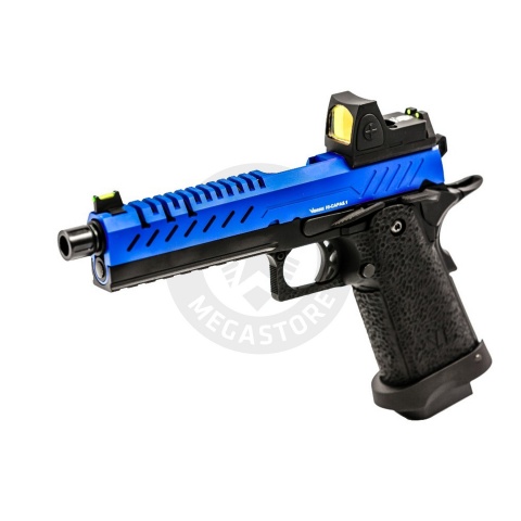 Vorsk Hi-Capa 5.1 GBB Pistol w/ Red Dot Sight - (Blue/Black)