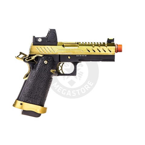 Vorsk Hi-Capa 4.3 GBB Pistol w/ Red Dot Sight