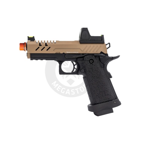 Vorsk Hi-Capa 3.8 Pro GBB Pistol w/ Red Dot Sight