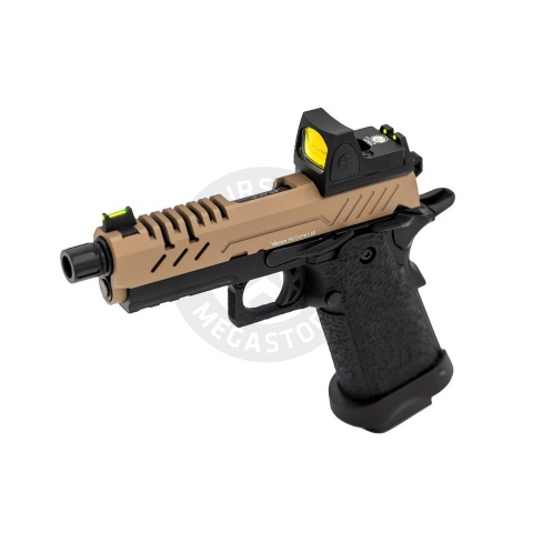 Vorsk Hi-Capa 3.8 Pro GBB Pistol w/ Red Dot Sight