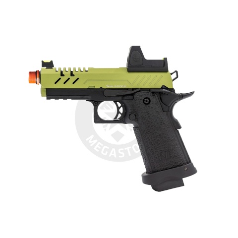 Vorsk Hi-Capa 3.8 Pro GBB Pistol w/ Red Dot Sight