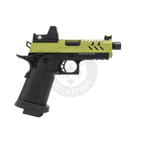 Vorsk Hi-Capa 3.8 Pro GBB Pistol w/ Red Dot Sight