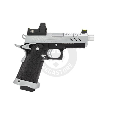 Vorsk Hi-Capa 3.8 Pro GBB Pistol w/ Red Dot Sight