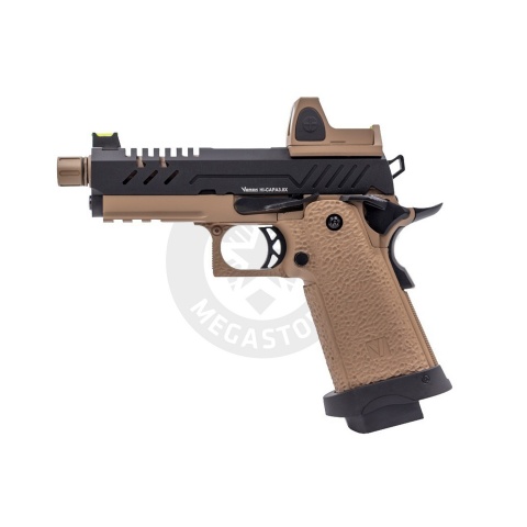 Vorsk Hi-Capa 3.8 Pro GBB Pistol w/ Red Dot Sight