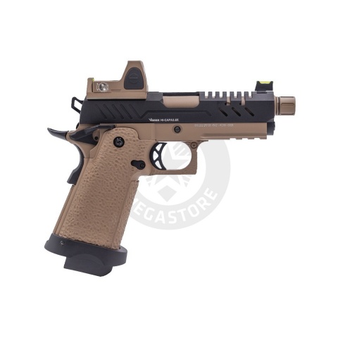 Vorsk Hi-Capa 3.8 Pro GBB Pistol w/ Red Dot Sight