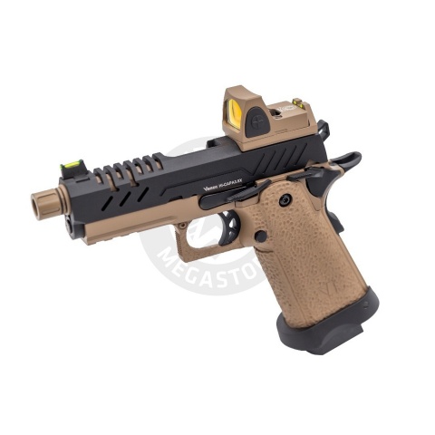 Vorsk Hi-Capa 3.8 Pro GBB Pistol w/ Red Dot Sight